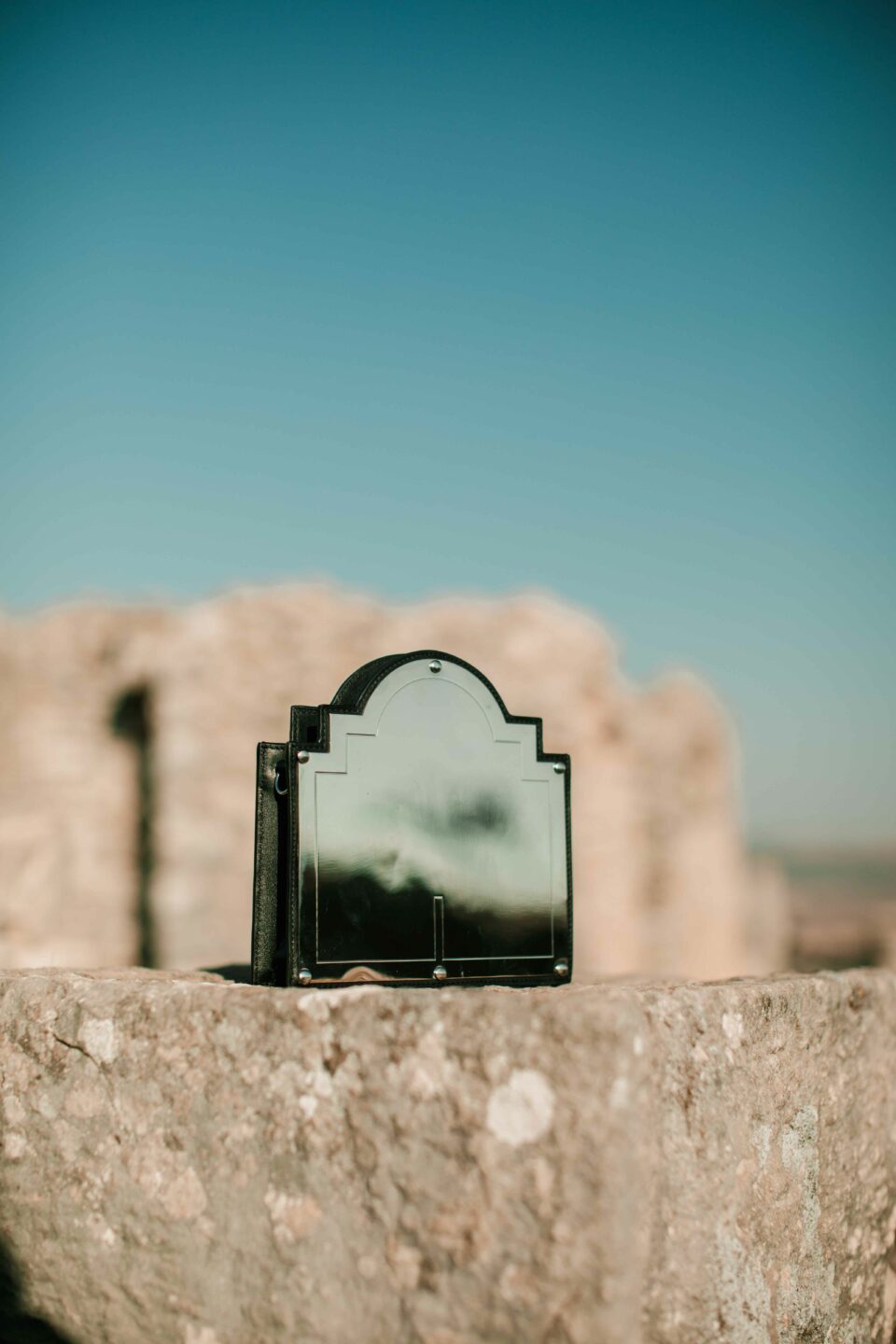 Sac Medina en cuir et métal